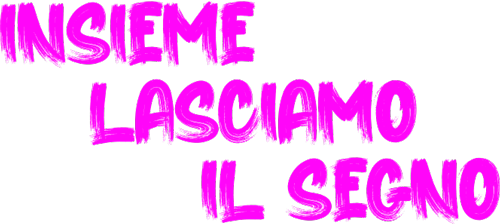 insieme lasciamo il segno insieme lasciamo il segno