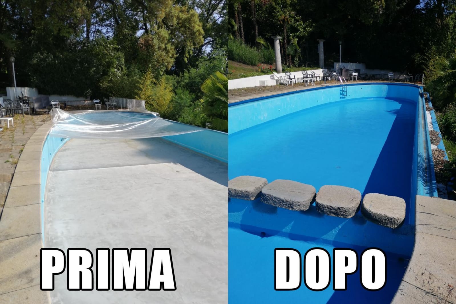 prima e dopo poliral floor