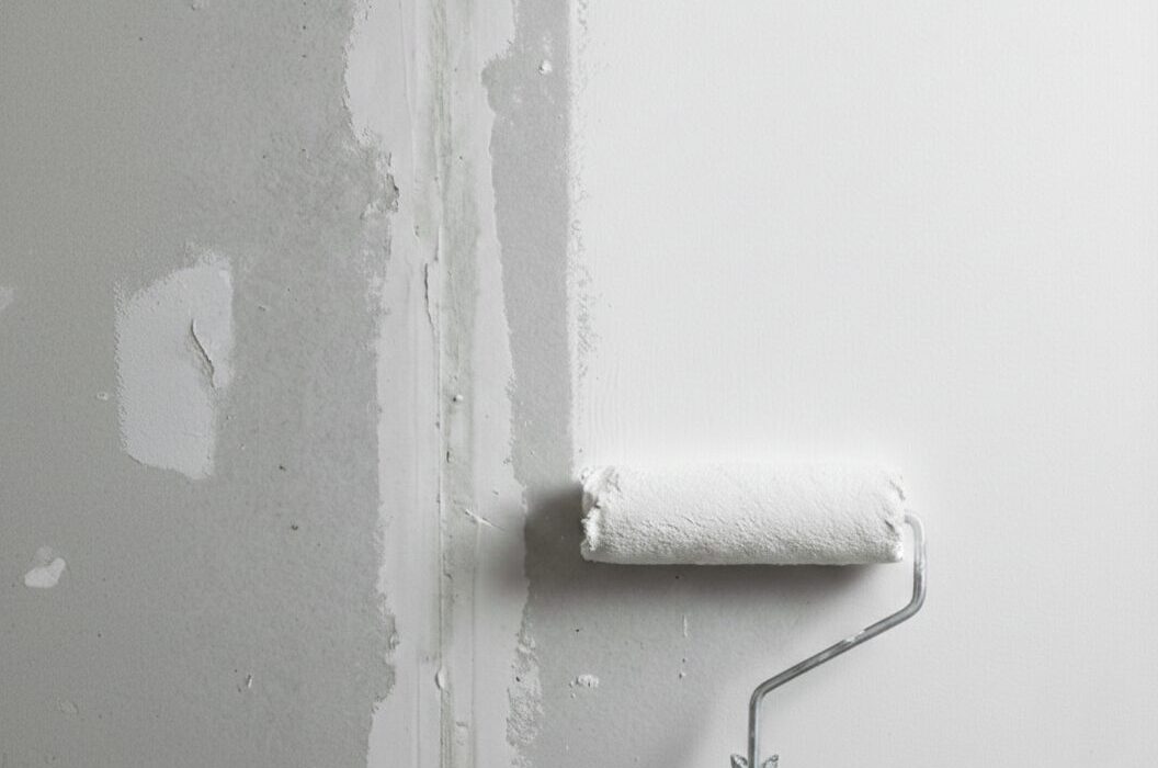 Rullo su cartongesso applicazione icotek micropore su cartongesso